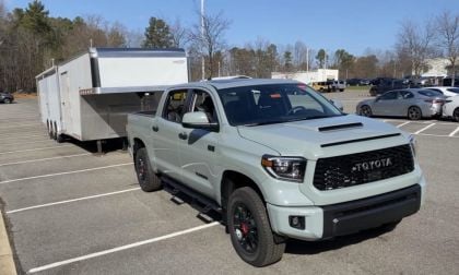 2021 Toyota Tundra TRD Pro Lunar Rock front end tow capacity