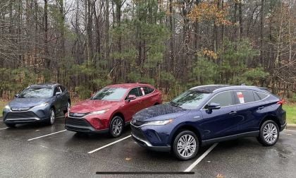 2021 Toyota Venza XLE Blueprint Venza LE Ruby Flare Pearl Venza Limited Coastal Gray