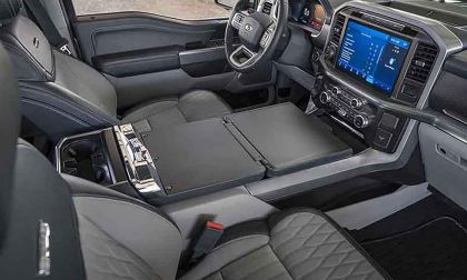 Fold Flat Work Surface in 2021 Ford F-150