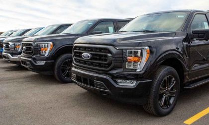 2021 Ford F-150 dealer lot