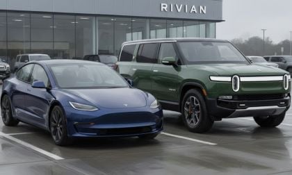 2022 Tesla Model 3 and 2025 Rivian R1S