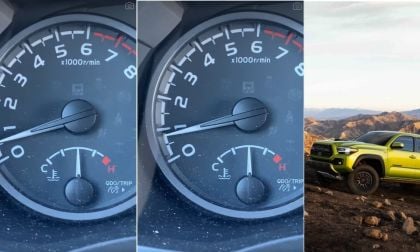 2022 Toyota Tacoma engine RPM play