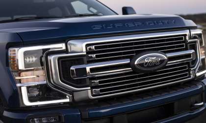 2022 Ford Super Duty dusk shot
