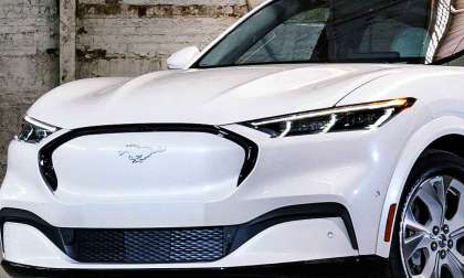 Ice White Mustang Mach-E