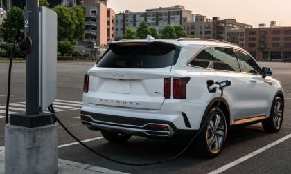 2022 Kia Sorento PHEV charging in Seattle