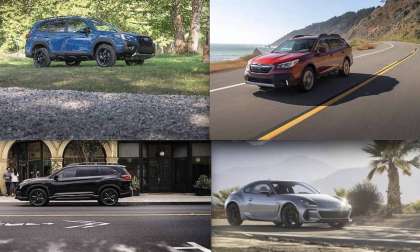 2022 Subaru Forester, 2022 Subaru Outback, 2022 Subaru Ascent, 2022 Subaru BRZ