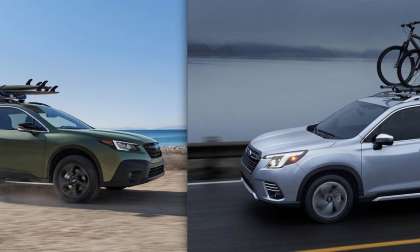 2022 Subaru Forester, 2022 Subaru Outback fuel mileage, safety, cargo, reliability, value retention