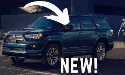 2022 Toyota 4Runner TRD Sport Nautical Blue profile view front end