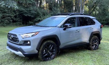 2022 Toyota RAV4 Adventure Lunar Rock front end profile