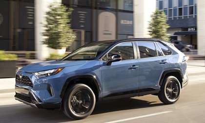 2022 Toyota RAV4 Cavalry Blue, the new color for TRD