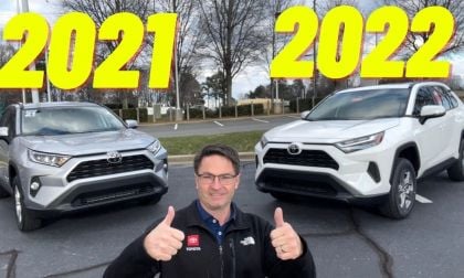 2022 Toyota RAV4 XLE vs 2021 Toyota RAV4 XLE 