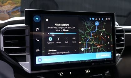 2022 Toyota Tundra multimedia system interior