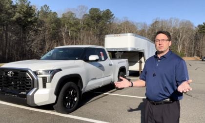 2022 Toyota Tundra Limited Wind Chill Pearl front end