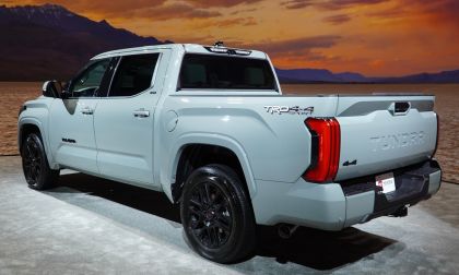 2022 Toyota Tundra SR5 Lunar Rock profile view