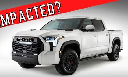 2022 Toyota Tundra TRD Pro White profile front end