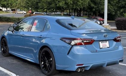 2023 Toyota Camry XSE in Cavalry Blue