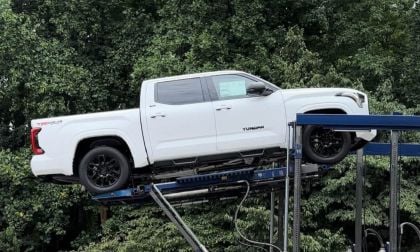 2023 Toyota Tundra SR5 TRD Sport Ice Cap profile view