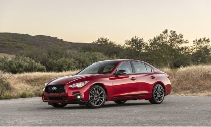 2023 Infinity Q50 Sensory in red