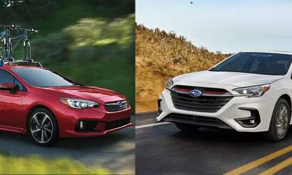 2023 Subaru Impreza and 2023 Subaru Legacy