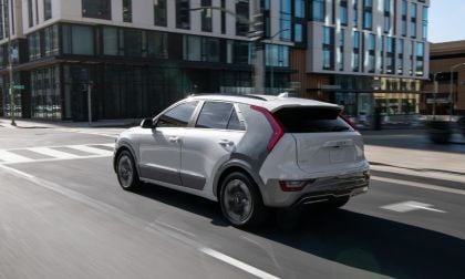 White and gray 2023 Kia Niro EV