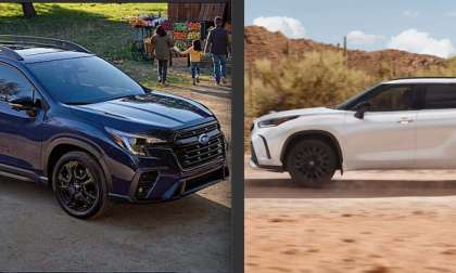 2023 Subaru Ascent vs 2023 Toyota Highlander