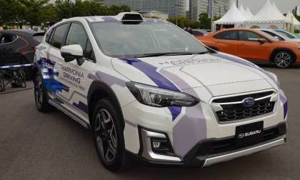 2023 Subaru Crosstrek with LiDAR tech