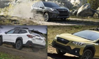 2023 Subaru Forester, 2023 Subaru Outback, 2023 Subaru Crosstrek