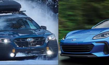 2023 Subaru Outback and 2023 Subaru BRZ