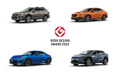 2023 Subaru Outback, 2023 Solterra, WRX, BRZ design awards