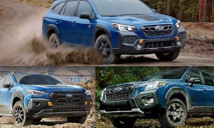 The 3 Subaru Wilderness models
