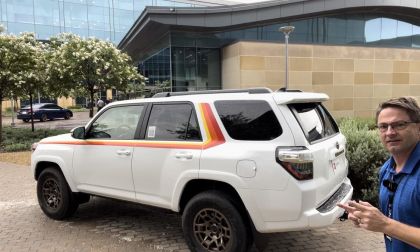 2023 Toyota 4Runner 40th Anniversary Edition White Profile Back End