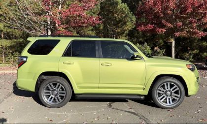 2023 Toyota 4Runner TRD Sport Lime Rush profile view front end