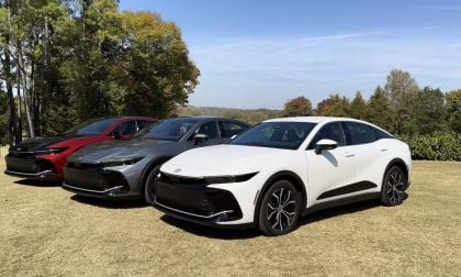 2023 Toyota Crown trim levels XLE Limited Platinum front end