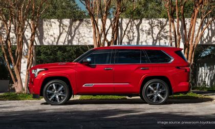 2023 Toyota Sequoia Capstone Red