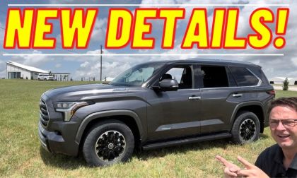 2023 Toyota Sequoia Limited Magnetic gray profile view