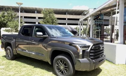 2023 Toyota Tundra SR5 CrewMax SX Package Magnetic Gray Metallic profile view