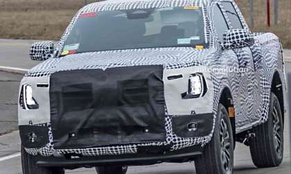 Camo-covered Update of the Ford Ranger Still Shows A Lot