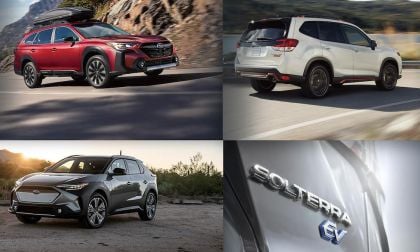 2024 Subaru Outback, Forester, Solterra side by side