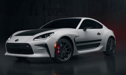 The black on white color scheme of the 2024 Toyota GR86 Trueno Edition evoke the Initial D AE86 Corolla