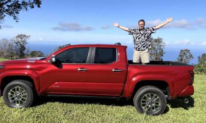 2024 Toyota Tacoma Limited Supersonic Red profile view