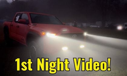 2024 Toyota Tacoma TRD Off-Road Solar Octane front end LED Lights