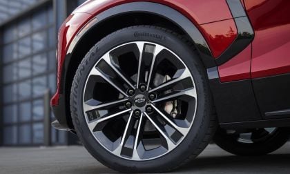 Image of 2024 Blazer EV front brakes courtesy of Chevrolet.