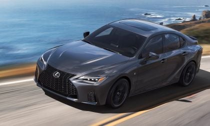 Lexus continues to offer a V-8-powered sedan even after the AMG C63 became a hybrid