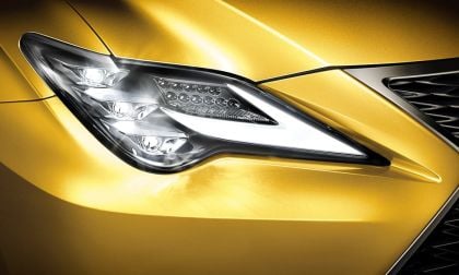 2024 Lexus RC-F siganture headlight