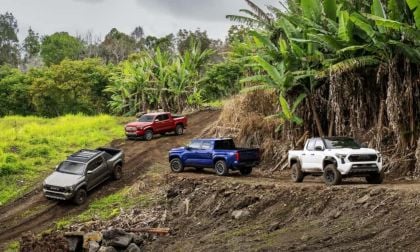 The 2024 Toyota Tacoma in different trims