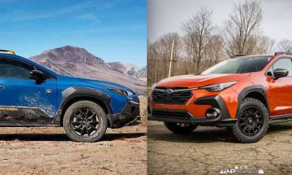 2024 Subaru Crosstrek Wilderness vs, lift kit