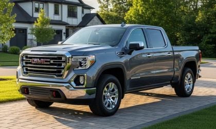 2025 GMC Sierra pickup with a 2.7L engine