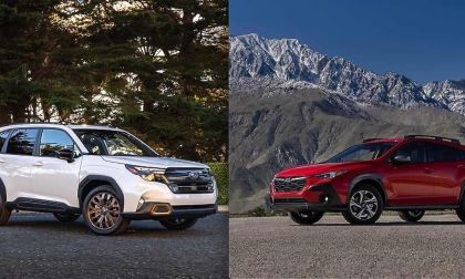 2025 Subaru Forester vs, 2024 Subaru Crosstrek