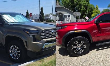 2025 Toyota Tacoma Limited and 2023 GMC Canyon AT4 