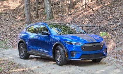 The 2025 Ford Mustang Mach-E Rally benefits from the addition of Michelin CrossClimate2 tires